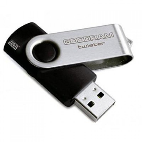 Флешка GOODRAM 8GB Twister Black USB 2.0 (UTS2-0080K0R11)