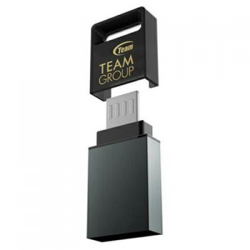 Флешка Team 16GB M151 Gray USB 2.0 OTG (TM15116GC01)