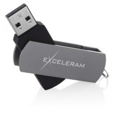 Флешка eXceleram 8GB P2 Series Gray/Black USB 2.0 (EXP2U2GB08)