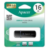 Флешка Apacer 16GB AH355 Black USB 3.0 (AP16GAH355B-1)