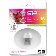 Флешка Silicon Power 16GB Touch T09 White USB 2.0 (SP016GBUF2T09V1W)
