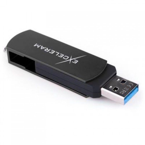 Флешка eXceleram 64GB P2 Series Black/Black USB 3.1 Gen 1 (EXP2U3BB64)