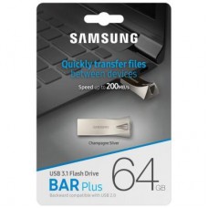 Флешка Samsung 64GB Bar Plus Silver USB 3.1 (MUF-64BE3/APC)