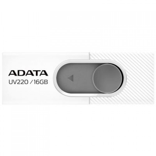 Флешка A-DATA 16GB UV220 White/Gray USB 2.0 (AUV220-16G-RWHGY)