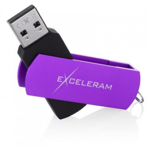 Флешка eXceleram 32GB P2 Series Grape/Black USB 2.0 (EXP2U2GPB32)