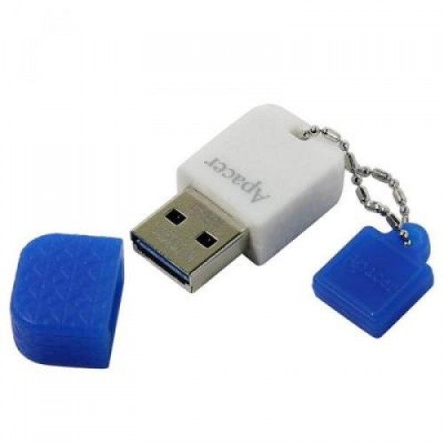 Флешка Apacer 32GB AH154 white/blue USB 3.0 (AP32GAH154U-1)