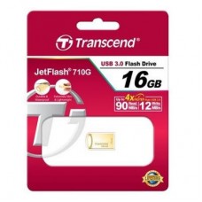 Флешка Transcend 16GB JetFlash 710 Metal Gold USB 3.0 (TS16GJF710G)
