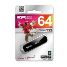 Флешка Silicon Power 64GB Luxmini 322 USB 2.0 (SP064GBUF2322V1K)