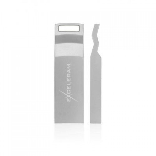 Флешка eXceleram 64GB U2 Series Silver USB 2.0 (EXP2U2U2S64)