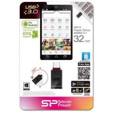 Флешка Silicon Power 32GB Mobile X31 USB 3.0 (SP032GBUF3X31V1K)
