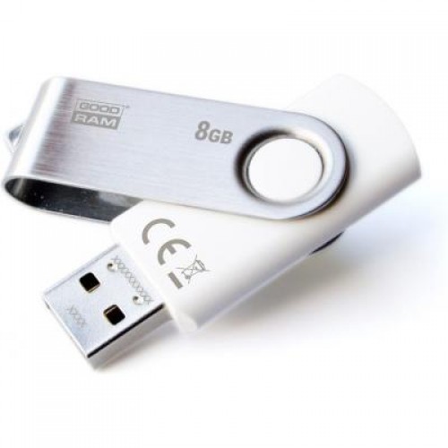 Флешка GOODRAM 8GB Twister White USB 2.0 (UTS2-0080W0R11)