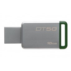 Флешка USB3.0 16GB Kingston DataTraveler 50 Metal/Green (DT50/16GB)