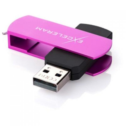 Флешка eXceleram 32GB P2 Series Purple/Black USB 2.0 (EXP2U2PUB32)