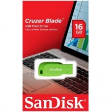 Флешка SanDisk 16GB Cruzer Blade Green USB 2.0 (SDCZ50C-016G-B35GE)