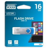 Флешка USB 16GB GOODRAM UTS2 (Twister) Blue (UTS2-0160B0R11)