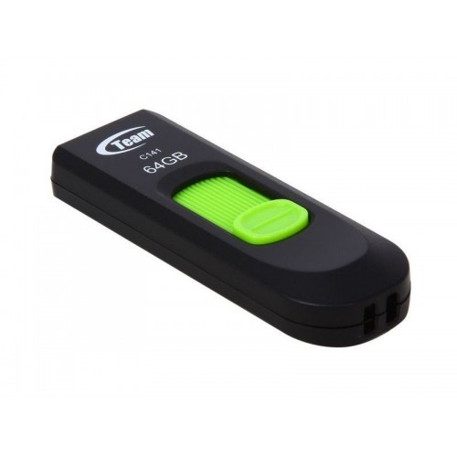 Флешка Team 64GB C141 Green USB 2.0 (TC14164GG01)