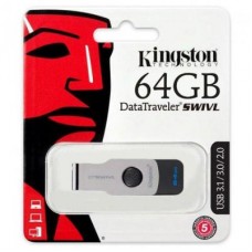 Флешка Kingston 64GB DT SWIVL Metal USB 3.0 (DTSWIVL/64GB)