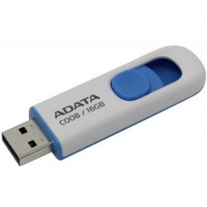Флешка A-DATA 16GB C008 White USB 2.0 (AC008-16G-RWE)