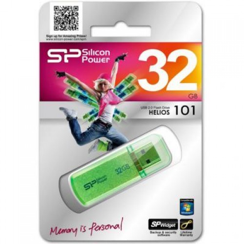 Флешка Silicon Power 32GB Helios 101 USB 2.0 (SP032GBUF2101V1N)