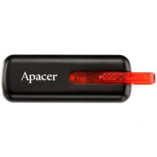 Флешка 64GB AH326 Black RP USB2.0 Apacer (AP64GAH326B-1)
