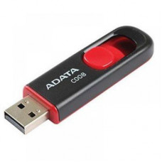Флешка A-DATA 64GB C008 Black+Red USB 2.0 (AC008-64G-RKD)