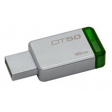 Флешка USB3.0 16GB Kingston DataTraveler 50 Metal/Green (DT50/16GB)