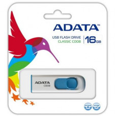 Флешка A-DATA 16GB C008 White USB 2.0 (AC008-16G-RWE)