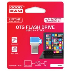 Флешка Goodram 32GB ODD3 Blue Type-C USB 3.0 (ODD3-0320B0R11)