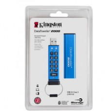 Флешка Kingston 16GB DT 2000 Metal Security USB 3.0 (DT2000/16GB)
