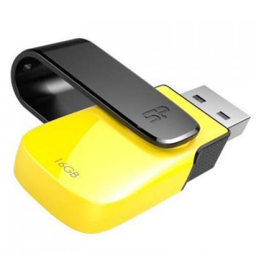 Флешка Silicon Power 16Gb Ultima U31 Yellow USB 2.0 (SP016GBUF2U31V1Y)