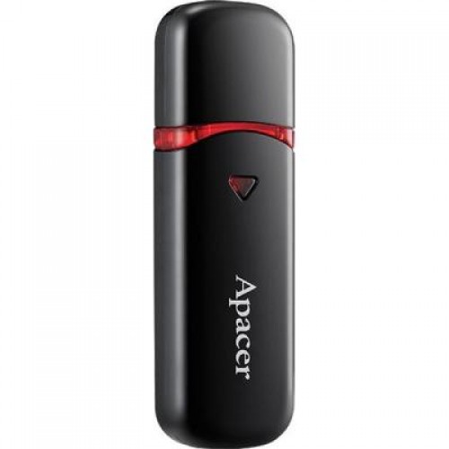 Флешка Apacer 64GB AH333 black USB 2.0 (AP64GAH333B-1)