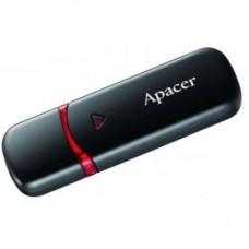 Флешка Apacer 64GB AH333 black USB 2.0 (AP64GAH333B-1)