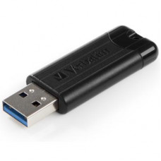 Флешка Verbatim 128GB PinStripe Black USB 3.0 (49319)