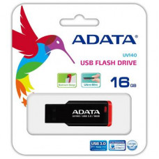 Флешка A-DATA 16GB UV140 Black+Red USB 3.0 (AUV140-16G-RKD)
