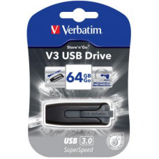 Флешка Verbatim 64GB Store n Go Grey USB 3.0 (49174)