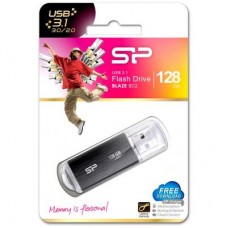 Флешка Silicon Power 128GB Blaze B02 Black USB 3.0 (SP128GBUF3B02V1K)