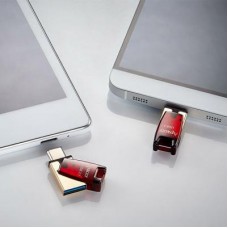 Флешка Apacer 64GB AH180 Red Type-C Dual USB 3.1 (AP64GAH180R-1)