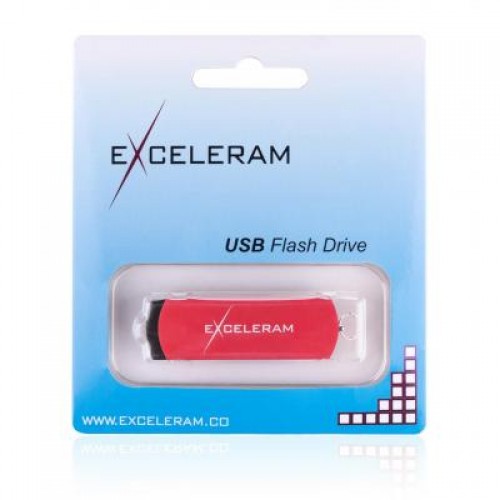 Флешка eXceleram 16GB P2 Series Red/Black USB 3.1 Gen 1 (EXP2U3REB16)