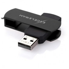 Флешка eXceleram 32GB P2 Series Black/Black USB 2.0 (EXP2U2BB32)