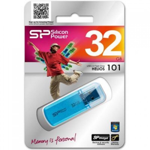 Флешка Silicon Power 32GB Helios 101 USB 2.0 (SP032GBUF2101V1B)