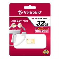 Флешка Transcend 32GB JetFlash 710 Metal Gold USB 3.0 (TS32GJF710G)