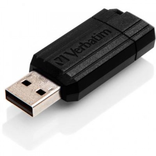 Флешка Verbatim 64GB Store n Go PinStripe Black USB 2.0 (49065)