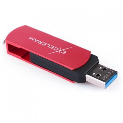 Флешка eXceleram 64GB P2 Series Red/Black USB 3.1 Gen 1 (EXP2U3REB64)