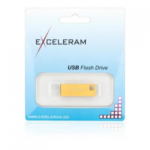 Флешка eXceleram 32GB U1 Series Gold USB 2.0 (EXP2U2U1G32)