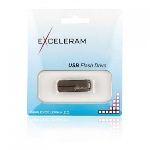 Флешка eXceleram 32GB U3 Series Dark USB 2.0 (EXP2U2U3D32)