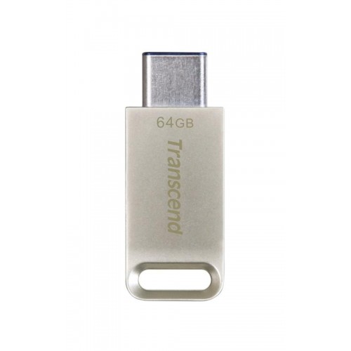 Флешка USB3.1 64GB Type-C Transcend JetFlash 850 Silver (TS64GJF850S)