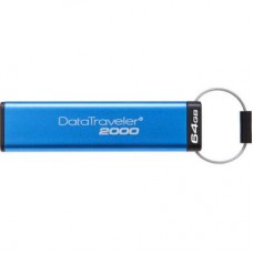 Флешка Kingston 64GB DT 2000 Metal Security USB 3.0 (DT2000/64GB)
