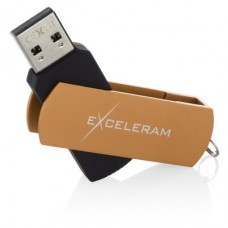 Флешка eXceleram 8GB P2 Series Brown/Black USB 2.0 (EXP2U2BRB08)