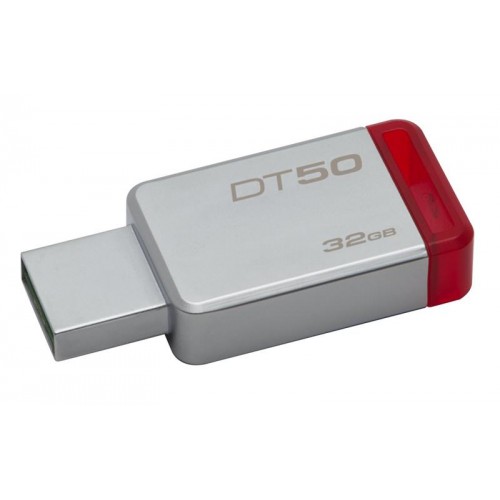 Флешка USB3.0 32GB Kingston DataTraveler 50 Metal/Red (DT50/32GB)