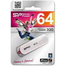 Флешка Silicon Power 64GB Luxmini 320 USB 2.0 (SP064GBUF2320V1W)